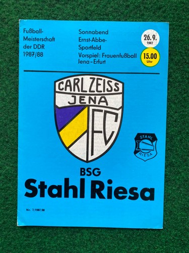 Fußballprogramm iéna - iéna,