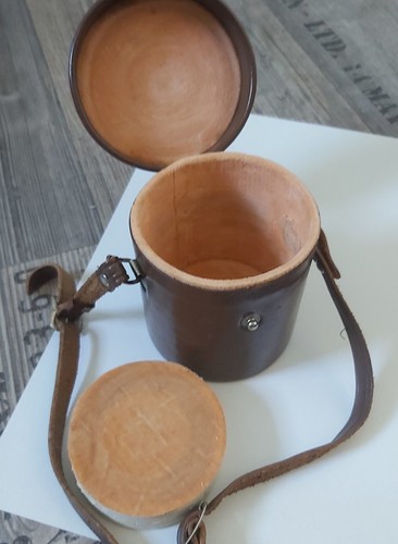 Vintage objektiv box koffer - objektiv,