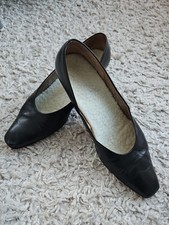 Pumps Flugbegleiterin Stewardess UNIFORM Leder getragen gebraucht