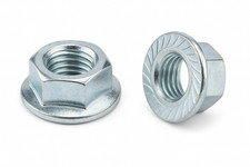 Sperrzahnmutter DIN 6923 Stahl