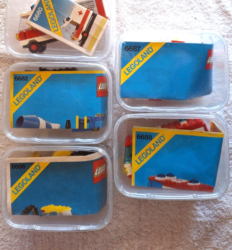 Lego stadt fahrzeuge - 5x,