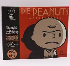 Die Peanuts Werkausgabe 1950 bis 1952 in deutsch Charles M. Schulz Buch Rot