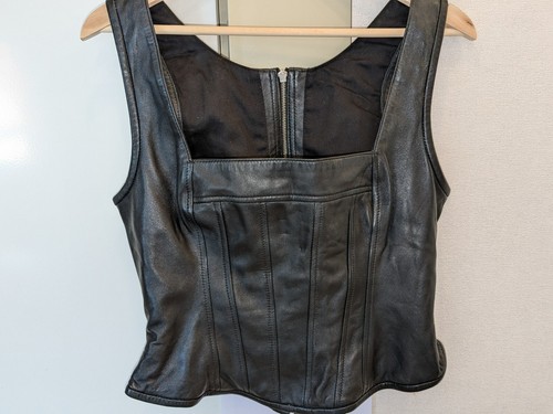 Leder top für damen von - damen,
