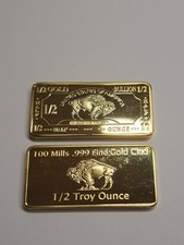 Messingbarren 1/2 Oz. Unze 100