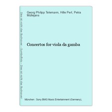 Concertos for viola da gamba Telemann, Georg Philipp (Komponist), Hille (Ausführ