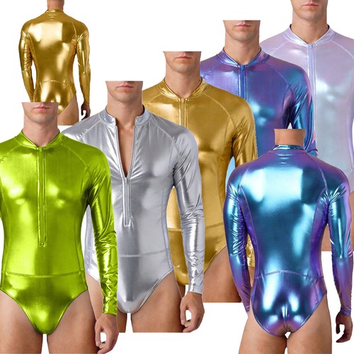 Männer jumpsuit seidig - jumpsuit,