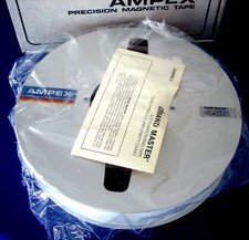 AMPEX Studioband Tape 2 Zoll Grand Master 456 Prof. Mastering Audiotape, OVP