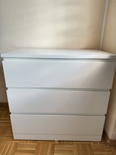IKEA Malm Kommode, Weiß, 3