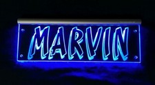 Marvin LED Namensschild oder