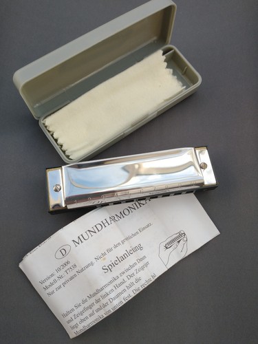 Mundharmonika loch modell - 10,