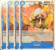 One Piece TCG - 4er Playset - OP04-048 Sasaki UC/EN/NM