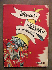 Wiener Allerlei für Akkordeon Band 2, ab 24 Bässe, E. Arold's Musikverlag Berlin