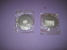 2x Simson Ritzel 17 + 16 Zähne -  S51, S53, S70, S83, KR51/2 - Neuteil - nos