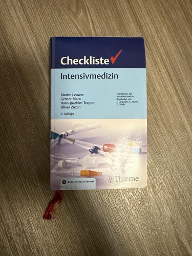 Checkliste intensivmedizin - intensivmedizin, –