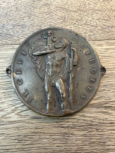 Alte große autoplakette - alte,