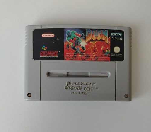 Super nintendo doom spiel - super, snes
