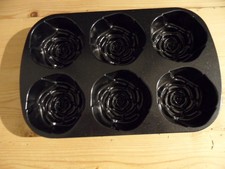 Cupcakeform Nordic Ware 'Rose' Form aus Aluminiumguß