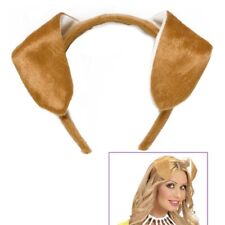 KURZE HUNDE OHREN HAARREIF Karneval Fasching Fest Party Tier Kostüm Zubehör 2330