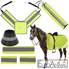 Pferde Reflex Sicherheitszubehör Decke Schweifschoner Vorderzeug Warnweste