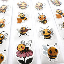 Bienchen Aufkleber Biene