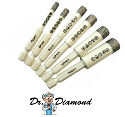 Kant diamant fliesenbohrer - 6-kant, diamant-fliesenbohrer