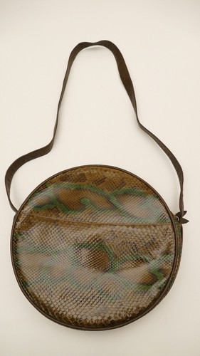Schlange leder tasche - xl,