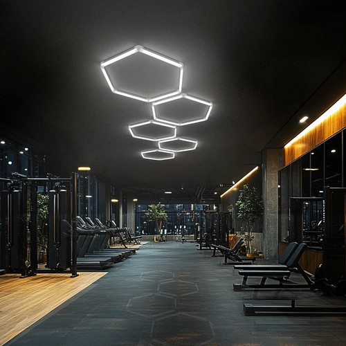 Hexagon led röhren - hexagon,