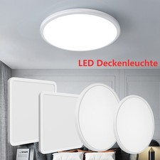 LED Deckenlampe Deckenleuchte Panel Schlafzimmer Bad Wohnzimmer Flur lampe IP44
