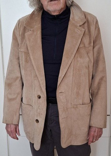Echtleder wildleder blazer - wildleder,