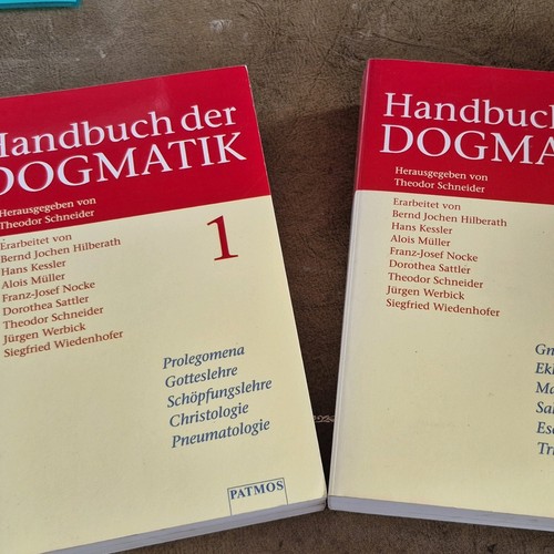 Handbuch der dogmatik - (2, bde.)