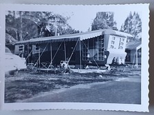 Konvolut Vintage Amateurfotos grosses US Mobile Home 1950er-Jahre