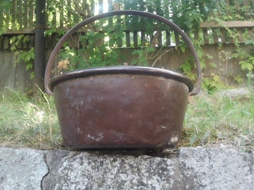 Antiker kupfer kessel - antiker,
