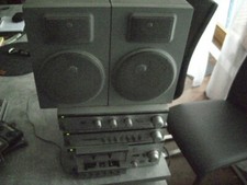 BLAUPUNKT MICRONIC L-35 Lautsprecher Box Standboxen Blaupunkt L-35 Hifi Regal