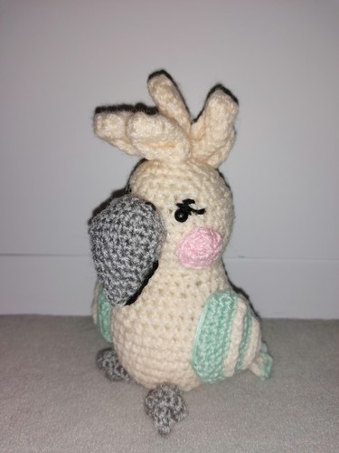 Amigurumi deko papagei - amigurumi,, deko,