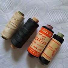 4 x DDR Zwirn, uralt, Garn, Nähen,