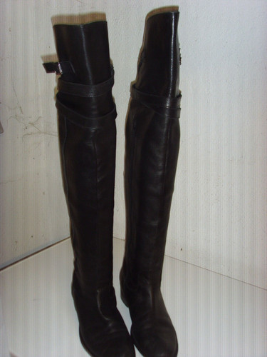 Overkneestiefel schwarz gr - in,