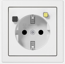 Jung FI-SCHUKO®-Steckdose (RCD) 30 mA, Serie LS, alpinweiß LS5520.30WW !!NEU!!