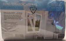 Sichler Haushaltsgeräte Abluft Fensterabdichtung für mobile Klimageräte  400cm
