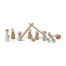 HABA Weihnachtskrippe mit Holzfiguren 12-teilig Holzspielzeug