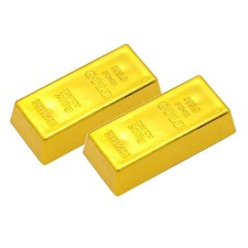 2x Gefälschter Goldbarren