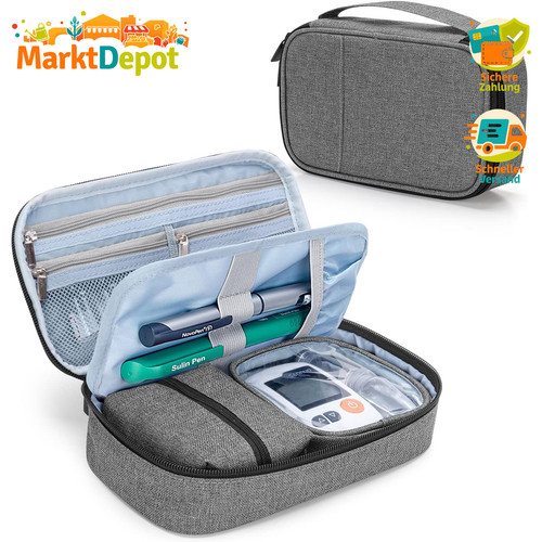 Diabetiker tasche grau - diabetiker,