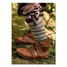 Wikinger Wadenwickel für Kinder, Fischgrätmuster, versch. Farben Beinwickel