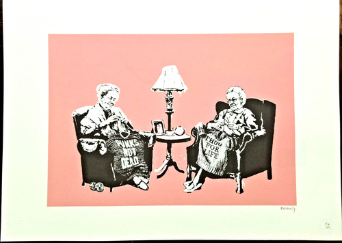 Lithographie banksy - -, "