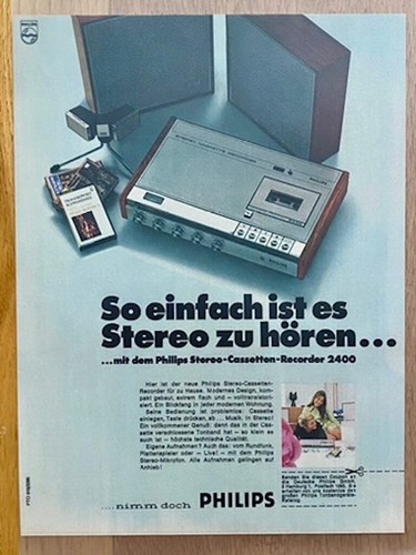Philips cassetten recorder - philips,
