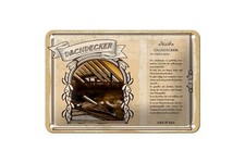 Blechschild Berufe 18x12 cm