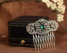 Kamm haar kunst - kunst, silver