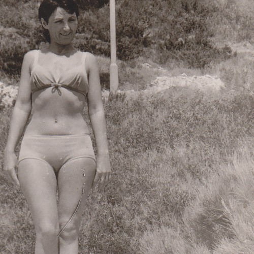 Junge frau die - junge, im