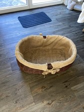 Holzkorb Kaminholz aus Weide Kaminholzkorb Feuerholzkorb Brennholzkorb