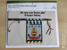 Reklameschild  Veltins,, Wo
