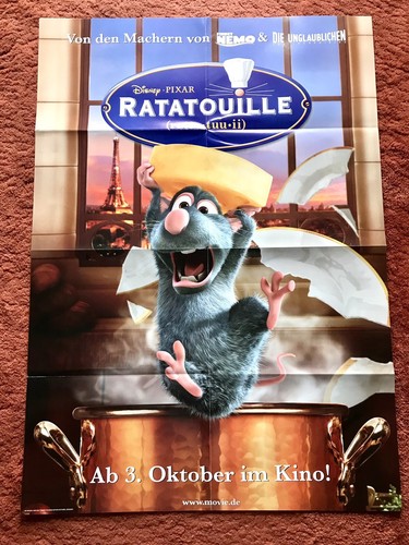 Ratatouille kinoplakat poster - ratatouille,